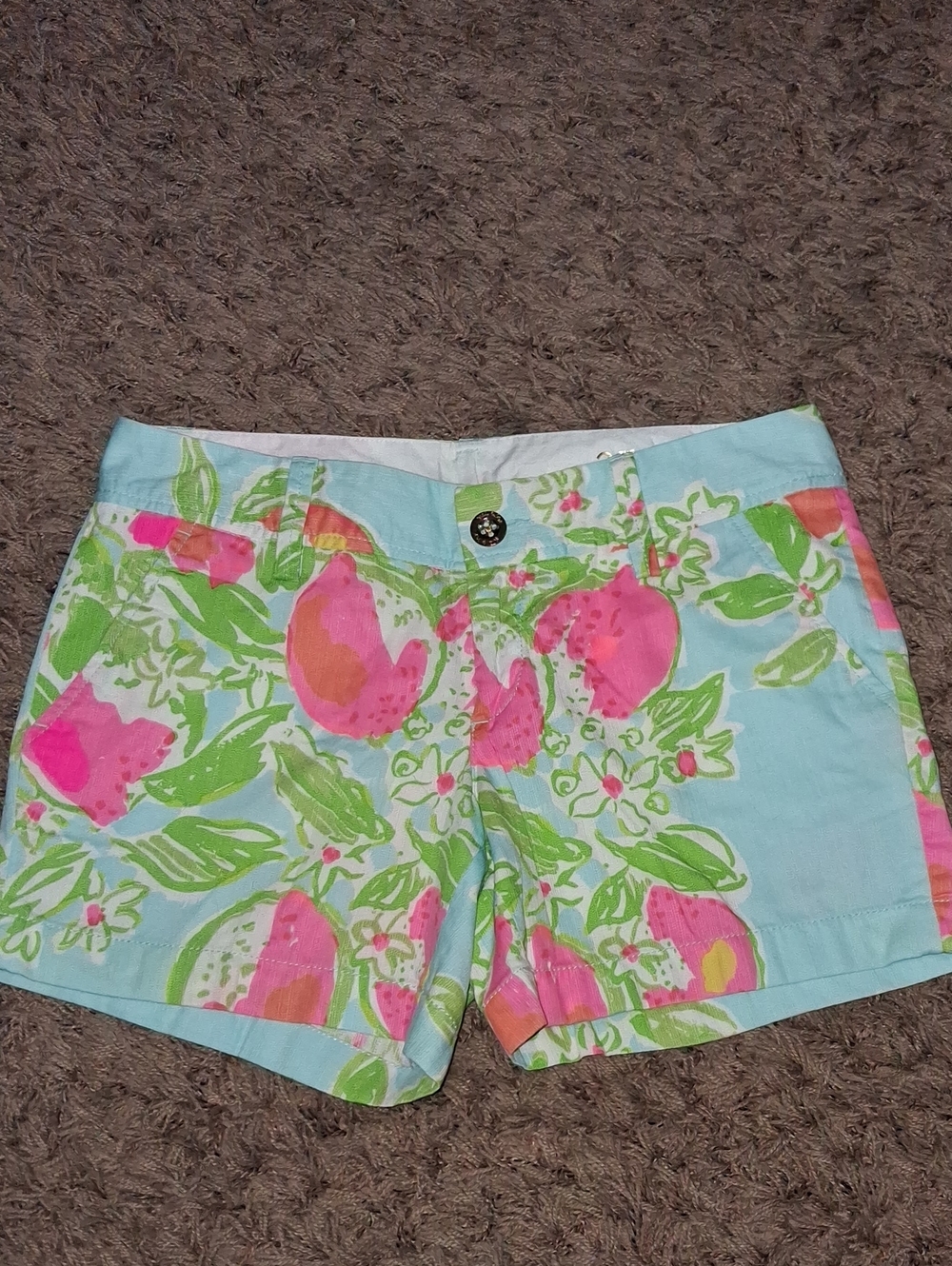 Women's Lilly Pulitzer The Callahan Shorts Size 2 Nwot